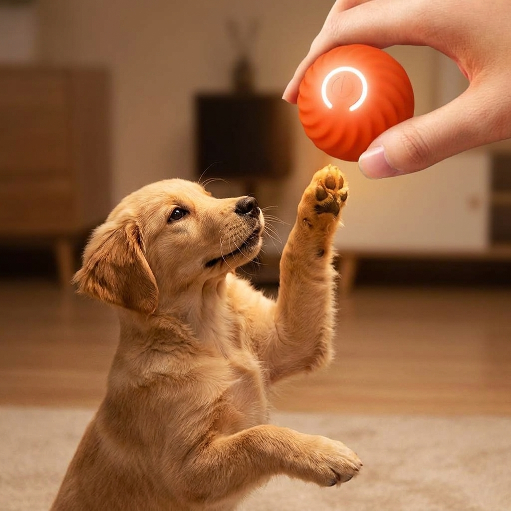 HachiWay - Hareketli Akıllı Köpek Oyun Topu
