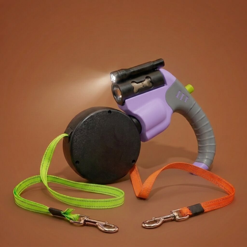 HachiWay Pro Çift Köpek Tasması